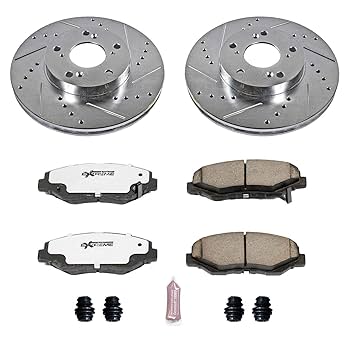 Amazon.com: Power Stop K1043-26 Front Z26 Carbon Fiber Brake
